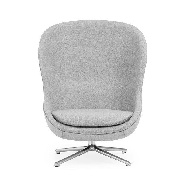 Hyg Lounge Chair High Swivel Fauteuil Normann Copenhagen